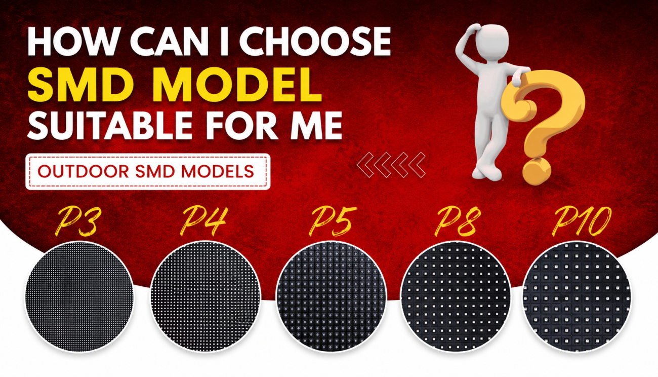 How to Choose the Right Outdoor SMD/LED Display for Your Needs?